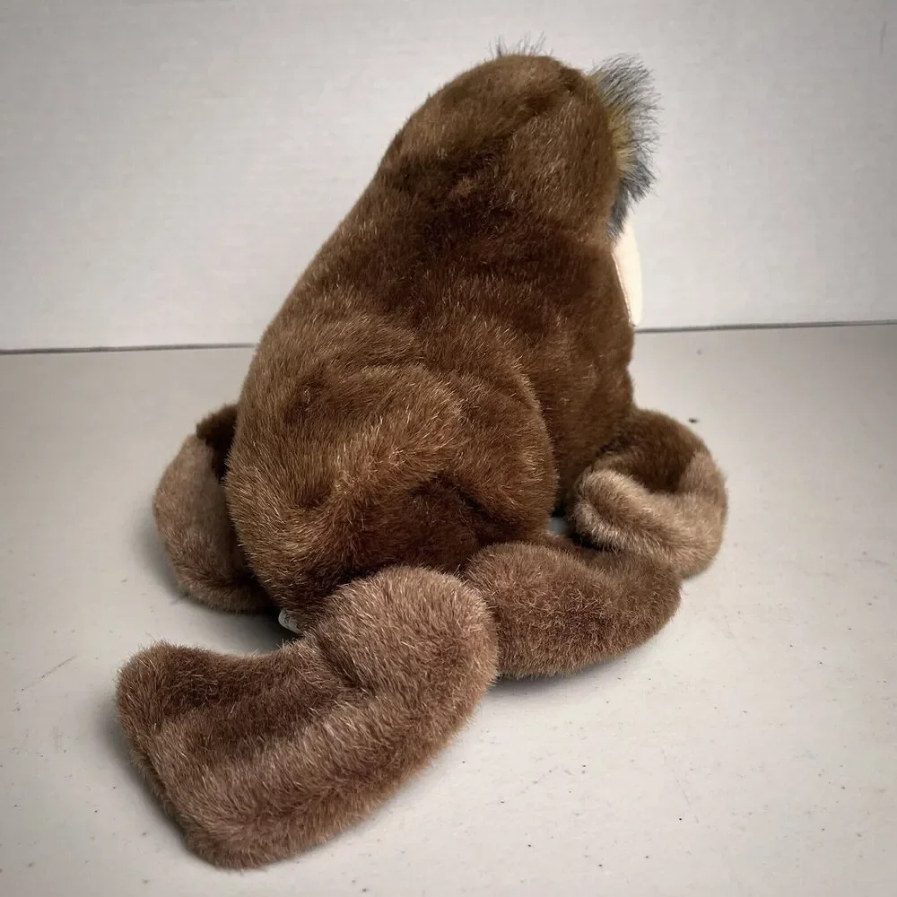 Vintage Sea World Walrus Plush Stuffed Animal Stuffie Toy 1998 with Tag EUC